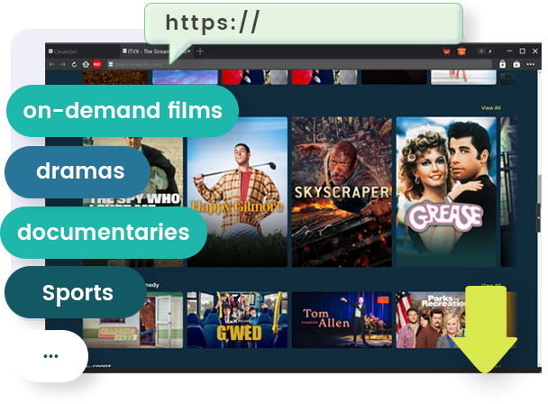 ITVX Downloader features