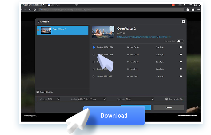 Joyn Downloader Step4