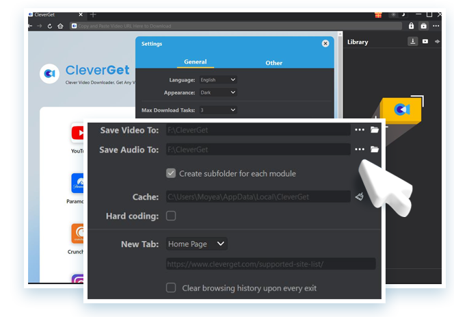 Rakuten TV Downloader Step1