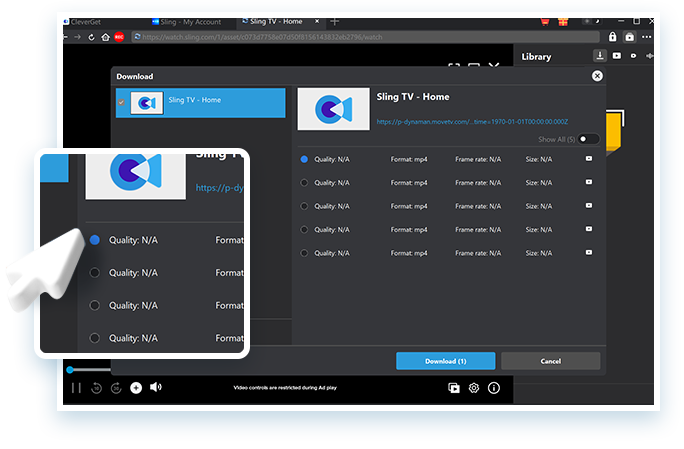 Sling Downloader Step4