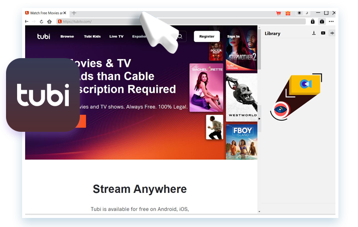 Tubi Downloader Step1