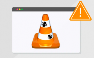 vlc media player video not playing while game is running