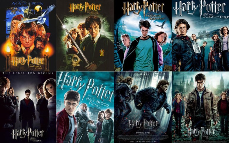 how many hours are all harry potter movies