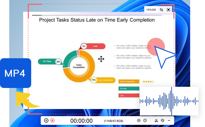 Record All Activities on Your PC Screen to MP4 Videos