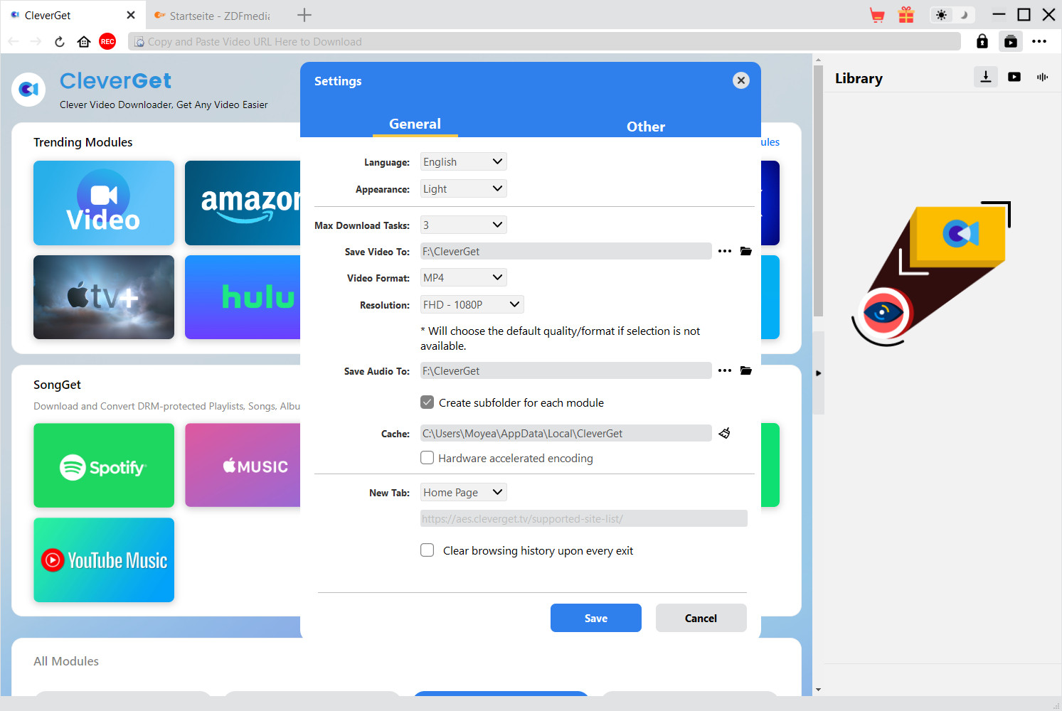 ARD Downloader Step1