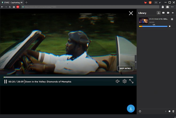 STARZ Downloader Step4