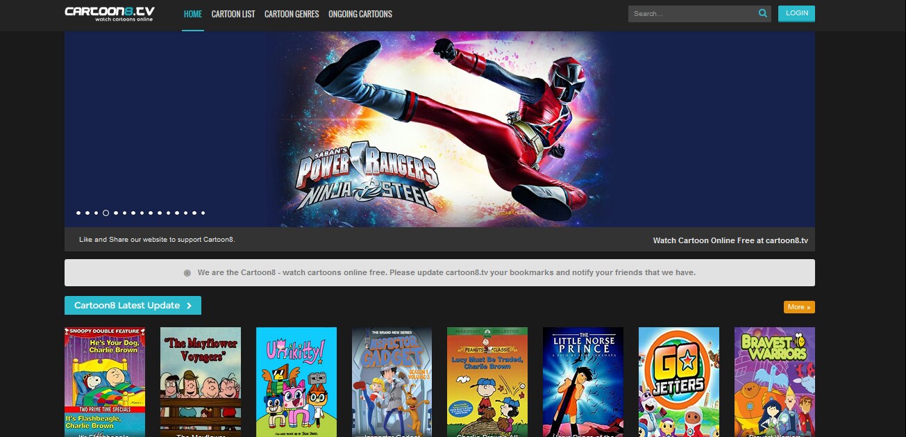 cartoon movies website