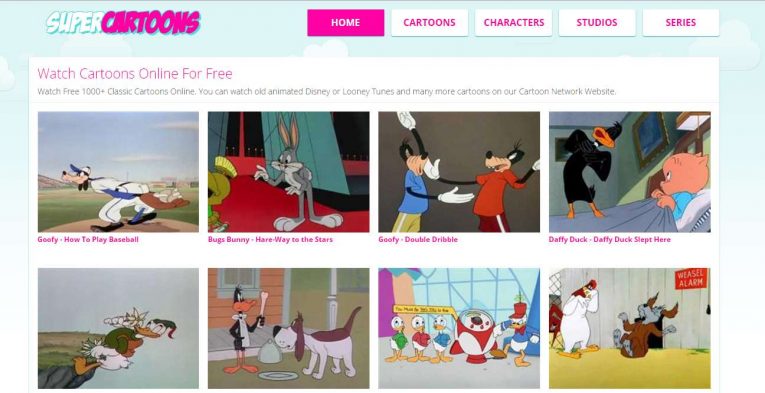 website to watch old cartoons