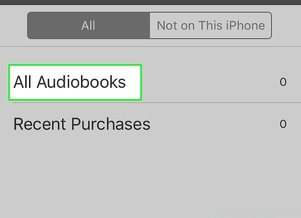 how do you purchase audible books on iphone